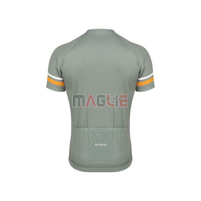 Maglia De Marchi Manica Corta 2021 Verde Blu